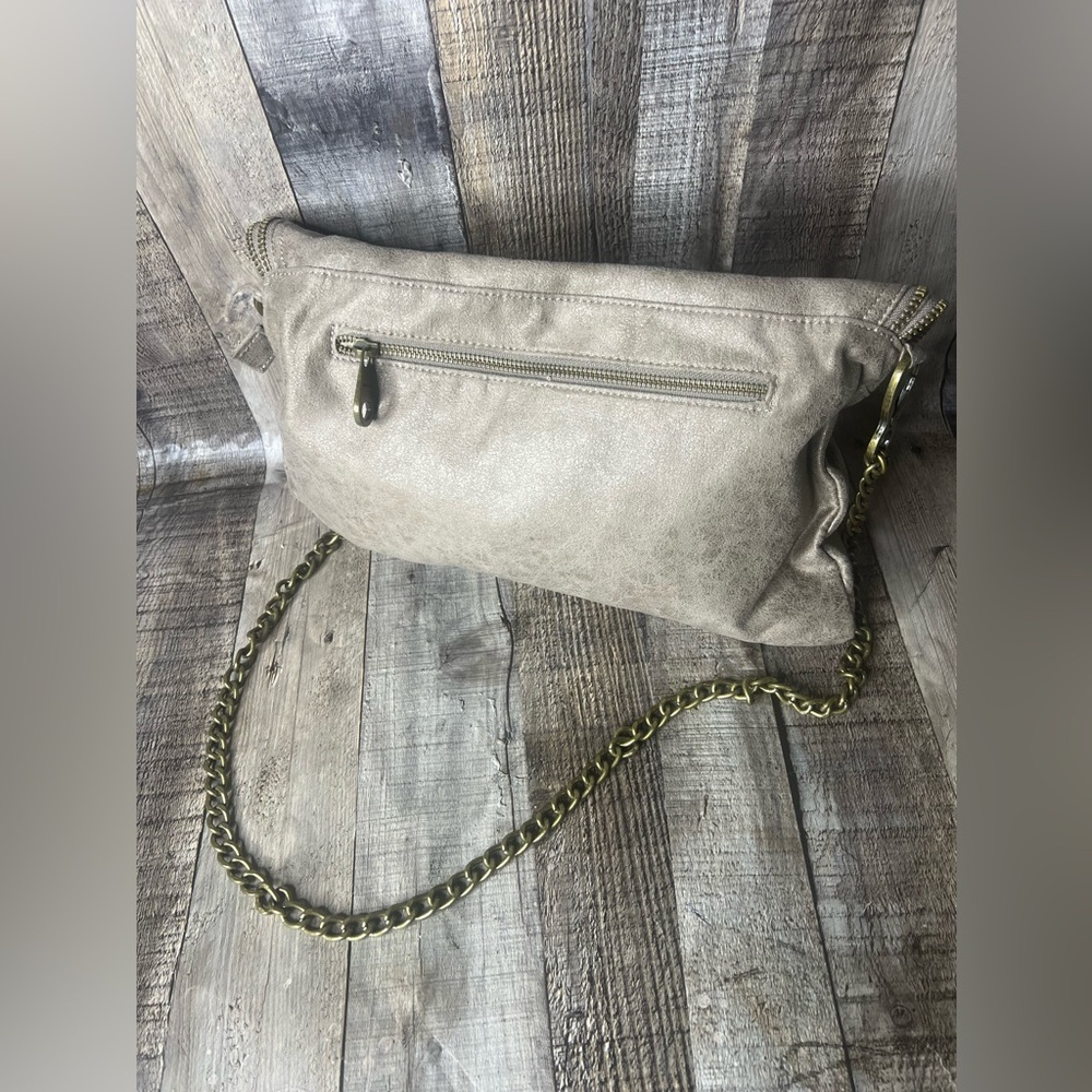 Matt Natt Crossbody Purse Zipper Design Bag Chain Strap Tote Bag - Picture 12 of 16